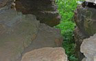 H&ouml;hle auf dem M&ouml;ncheberg