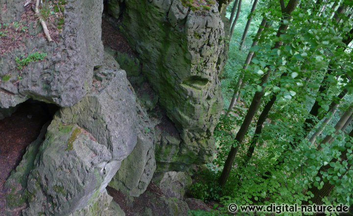 Klettergebiet in Niedersachsen