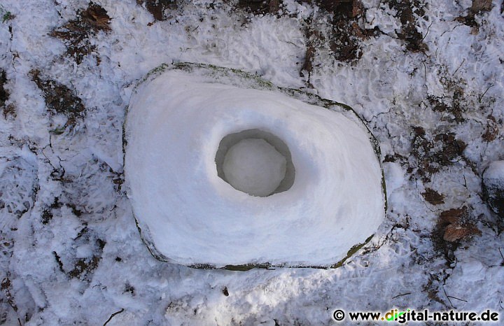 Schnee-Skulptur